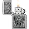 Zippo 2024 Zippo Barbarian Design, Street Chrome ZIP-48731 - alternate 2
